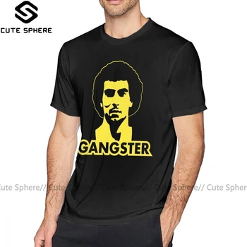 Gangster T Shirt Nick Galis Gangster Čierne Tričko Tlač Zábava Tee Tričko Krátky Rukáv Pánske 4xl Klasické Bavlnené Tričko