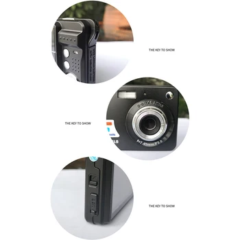 2,7 Palca Digitálny Fotoaparát TFT HD Displej, 18.0 MP CMOS 3.0 MP videokamery Videokamery DQ-Drop