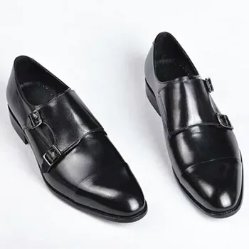 Qianruiti Vintage Štýl Formálny mužov topánky Business Pracky Dizajn Oxfords Vysoká Kvalita Mužov, Svadobné Šaty, Topánky