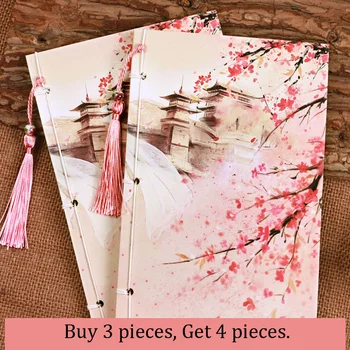 Klasická Čínska Módne Plánovač Memo poznámkový blok 21X14cm Denník Časopisoch Notebook Krásna Kolekcia Záväzné Písanie Kníh