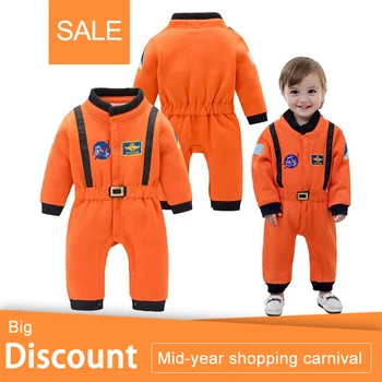 Baby Chlapci Astronaut Kostýmy Dieťa Halloween Kostým pre Batoľa, dieťa Boys Deti skafander Jumpsuit infantil fantasia