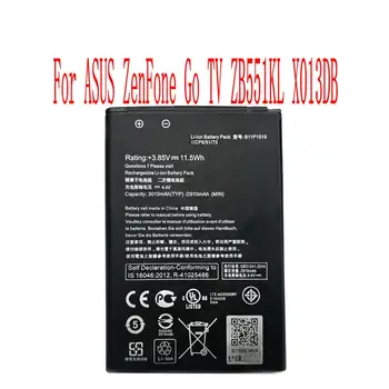 Vysoká Kvalita 3010mAh B11P1510 Batéria Pre ASUS ZenFone Ísť TV ZB551KL X013DB Mobilný Telefón