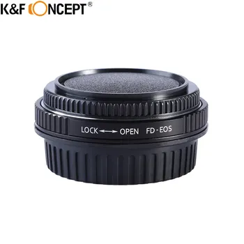 K&F KONCEPT Pre FD-EOS Objektív Kamery Adaptér Krúžok Pre Canon FD Objektív pre EOS EF Mount Kamery S Optického Skla Zameranie Infinity