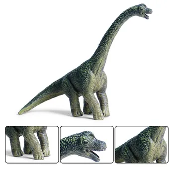 Zelená Brachiosaurus Model Stredne Dinosaura Ručne vyrobené Zvierat Obrázok Zbierku Deti Plastové Hračky Darček Park Krásne Dekorácie