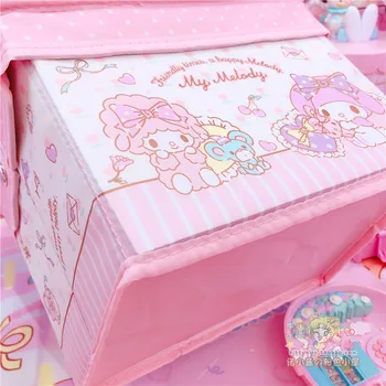 1pc moje Krásne melódie dvojča hviezdy Polica Cinnamoroll displej skladací box úložný bábika kolekcie pre dievčatá