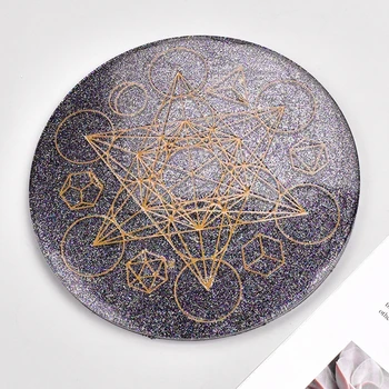 DIY Crystal Epoxidové Živice Formy Astrológia Astrolabe Zásobník Ozdoby Silikónové Formy Remesiel Dekorácie, Takže Nástroj