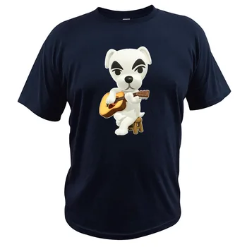 Animal Crossing T Shirt Video Hry, K. K. Jazdca Tričko EÚ Veľkosť Bavlna, Priedušné, Mäkké, Krátke Rukávy Camisetas