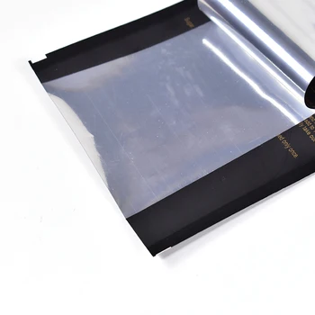 10x12.5 cm(4x5in) Black Gold Káva Prášok Package Tašky Tepelné Tesnenie Hliníkovej Fólie Open Top Závesné Ucho Kávy Tašky Slzného Zárez