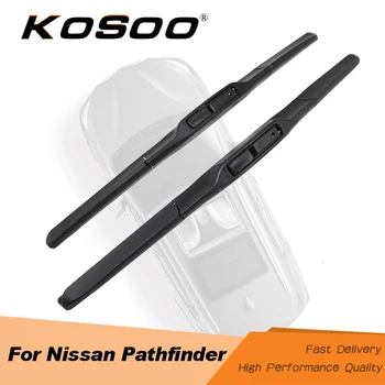 KOSOO Pre NISSAN Pathfinder R51/R52 Fit J bajonetové Rameno modelový Rok Od roku 2005 Do Roku 2018 Auto Prírodné Gumy Stieračov čelného skla