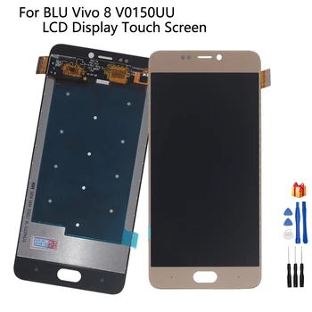Pre BLU Vivo 8 V0150UU LCD Displej Dotykový Displej Originálne Náhradné BLU Vivo 8 V0150UU Obrazovke LCD Zobraziť Telefónne Časti