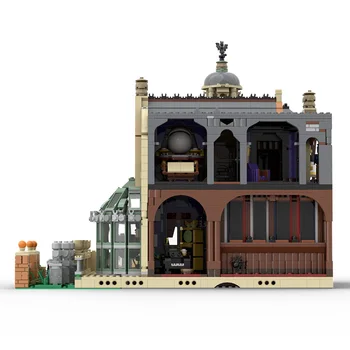 MOC Strašidelný Manor Simulácia Zber Ghost House Model Stavebné Bloky Diy 3944pcs Hračky Tehál Vianočný Darček Pre Deti