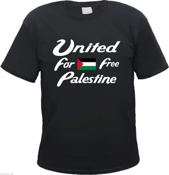 2019 Nové ArrivalFREE Palestíny T-SHIRT-Text/Vlajky S Až 3xl Gaze West Jordan Palestíny