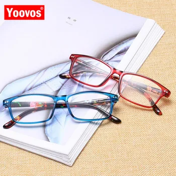 Yoovos Klasické Okuliare na Čítanie Pre Mužov/Ženy Modré Svetlo Okuliare Ženy Anti-únava Plastových Čítanie Okulary Gafas Para Leer