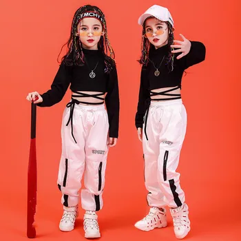 Batoľa dievča Letné oblečenie Nastaviť 2019 Nový Príchod hip hop tanečné kostýmy deti jazz dievčatá boutique oblečenie detské oblečenie