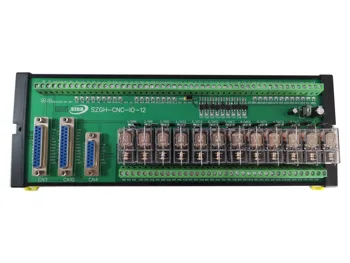 IO relay doska s novými 12 relé pre CNC sústruhu alebo frézovanie radič