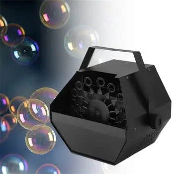 Automatický Mini Magic Bublina Stroj na Výrobu Dúchadlo Maker Deti, DJ, Disco Tanec Svadobné Party Vonkajší Krytý Fáze Kovové puzdro