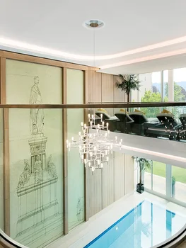 Nordic železa sklenenú guľu svietidlo suspendu crystal visiace lampy cocina accesorio kuchyňa lustre jedáleň luzes de teto