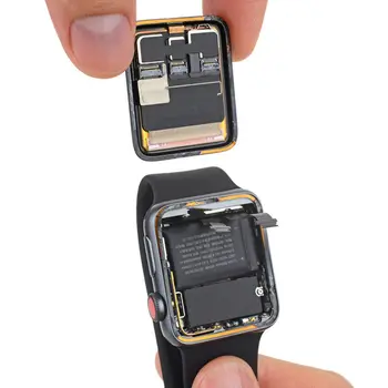 GPS+Cellular LCD Pre Apple Hodinky Series 3 LCD Displej Digitalizátorom. Montáž Series 3 LCD Náhradné GPS verzie a Celulárnej