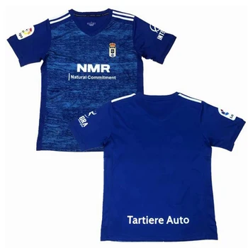 2020 Pre Real Oviedo Camiseta De Futbol Camisa Košele 20 21 R. FOLCH Y. BÁRCENAS JOHANNESSON Maillots De Nohy, Beží Tričká