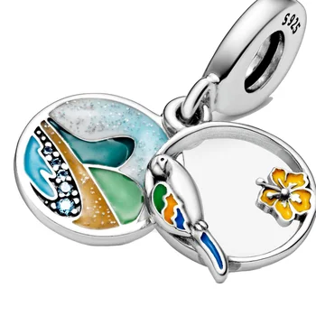 925 Sterling Silver Kúzlo 2020 Nové Letné Cestovanie série Charms Korálky fit Pôvodné Pandora Kúzlo Náramky Ženy DIY Šperky