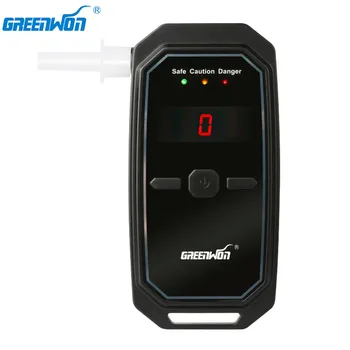 GREENWON Fuel Cell senzora alkohol tester auto moc a prenosný zdroj napájania breathalyzer digitálny detektor alkoholu