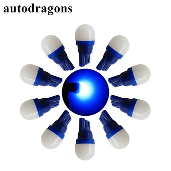 Autodragons 100ks 6.3 V #555 #44 #47 pinball led žiarovky 1 SMD 5050 Matné spp Klobúk pre pinball hra Stroj biela farba