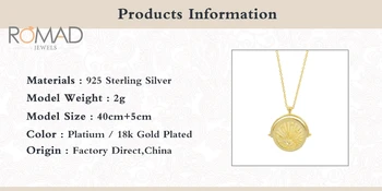 ROMAD 925 Sterling Silver Star Náhrdelník Prívesok Pre Ženy Módne Šperky 2020 Veľkoobchod Náhrdelník kórejský Bijoux Femme