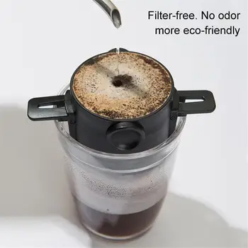 Skladacie Strane Filtra Kávy Pohár Jemné Oka Filtra Kávy Káva Dripper Prenosné 304 Nerezovej Ocele Odkvapkávaniu Kávy, Čaju Infuser