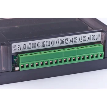 Plc programmable logic controller plc s krytu 20MR FX2N 12 vstupné 8 výstup 0 až 10V 2 ad relé automatické radič