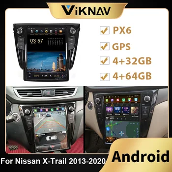 PX6 Android, Auto Radio Na Nissan X-Trail 2013-2020 Auto DVD Multimediálny Prehrávač, GPS navigáciu Stereo Rekordér Vedúci Jednotky