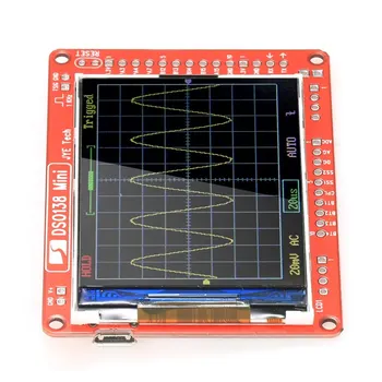 JYE Tech 1MSa/s 0-200KHz DSO138 Mini Digitálny Osciloskop DIY Kit SMD Súčiastky logika analyzer Pre-spájkované Elektronické Učenie Nastaviť