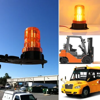 Núdzové Výstražné Svetlo 30 LED 15W Núdzové Blikajúce Bezpečnostné Svetlo pre vysokozdvižný Vozík Traktor Golfové Vozíky UTV Auto, Autobus 9-30V