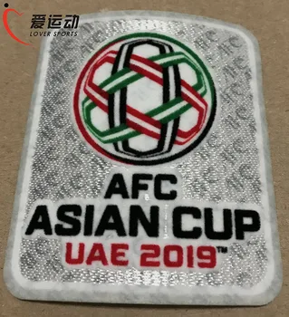2019 AFC ÁZIJSKÝ POHÁR Patch Velvet Patch spojených Arabských emirátov, Japonsko, Kórea Katar Južnej rukáv PATCH Patch Futbal
