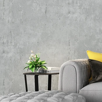 Home decor jednofarebné tapety reliéfna betónová stena šedá tapety 3d tapeta foto tapety na steny v obývacej izbe objem