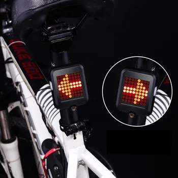 Sireck Bicyklov Svetla USB Nabíjanie Bike LED Svetlo Automatické Smere Zase Signál, jazda na Bicykli zadné Svetlo Bezpečnostné Varovanie zadné svetlo
