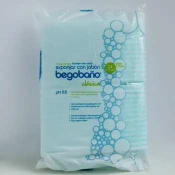Hubky vlákniny jednorazové sudsy BEGOBAÑO BB-1 240U (24 X10u) 12X20X0.6 +-7%