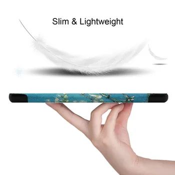 Prípad tabletu Samsung Galaxy Tab 8.0-SM P200 P205 Kryt Funda pre Galaxy TAB A8 2019 P200 Ochranný plášť Capa