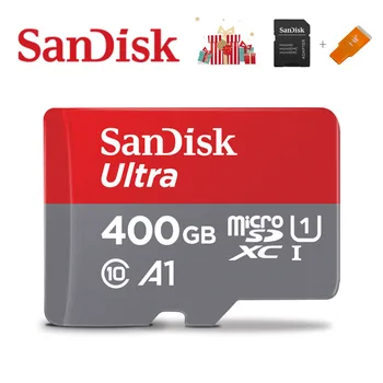 SanDisk A1 Pamäťovú Kartu 400GB 256 GB 200GB 128 GB 64 GB 98MB/S 32 GB Micro sd karty Class10 UHS-3 flash karty Microsd Karty TFSD