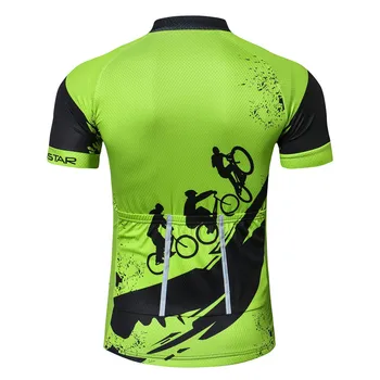 Weimostar Pro Team Zelený Cyklistika Jersey Pánske Outdoorové Športy, Požičovňa Dres Krátky Top Maillot Ciclismo Cestnej MTB Bike Jersey Tričko