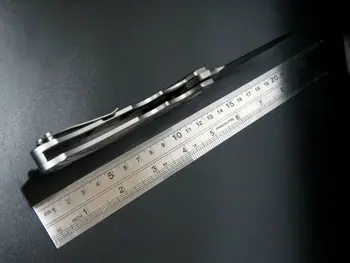 Vysoká Kvalita Efeng CS-2 ballbearing D2 čepeľ noža všetky ocele, rukoväť full CNC obrábanie vyrezávané skladacie Opraviteľný camping nože