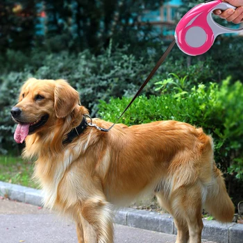 3.0 m / 5M Zdvíhateľnej Psom na Vodítku Flexibilné Automatické Psom na Vodítku Trakciu Lano Vodítka pre Malé a Stredné Psy Pet Produktov