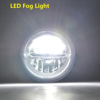 Biele LED DRL Denné Beží Svetlo LED Hmlové Svietidlo Držiak pre Toyota Tundra Tacoma Sequoia Solara 2-v-1 Funkcia Nepremokavé
