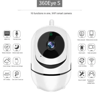 Smart Wifi Kamera HD 1080P Cloud Bezdrôtové IP Kamery Inteligentné Auto Tracking Šikovný Pes Ľudských Home Security Dohľad