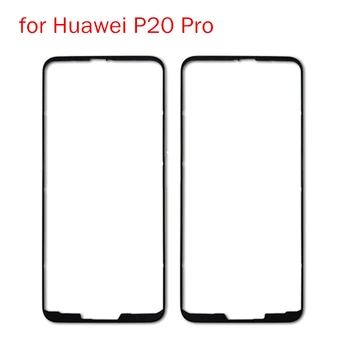 Pre Huawei P20 Pro Predné Predné Bývanie Šasi Doska LCD Displej, Fazeta Modularitou Rám (Bez LCD) pre Huawei P20 Pro Opravy Dielov