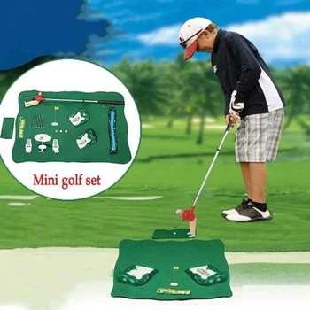 Mini Golf Odbornej Praxe Nastaviť Golf Loptu Šport Set detské Hračky Golf Club Praxe Loptu Športové Krytý Hry Golf Školenia
