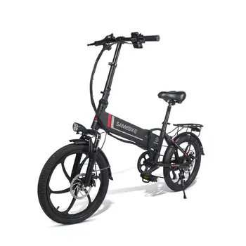 20-Palcový Samebike 20LVXD30 Skladací Elektrický Bicykel Elektrické Bicykle 350W 48V Max Rýchlosť 35 KM/H Dospelí Elektrické Požičovňa Skútrov