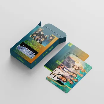 54pcs/set Kpop NCT Lomo Karty 2020 REZONANCIE Nový album Foto karty Pre fanúšikov zber NCT Photocard HD vysokej kvality
