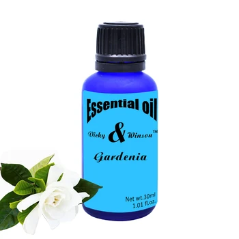 Vicky&winson Gardenia aromaterapia éterických olejov, čistý rastlinný esenciálny olej 30ml Zúčtovanie tepla Vypúšťania, oheň VWXX28