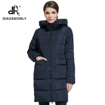 Diaosnowly 2020 žena bunda dlho teplé zimné Žien kabát Módne žena parkas plus veľkosť Ženské Nové Zimné Collection048