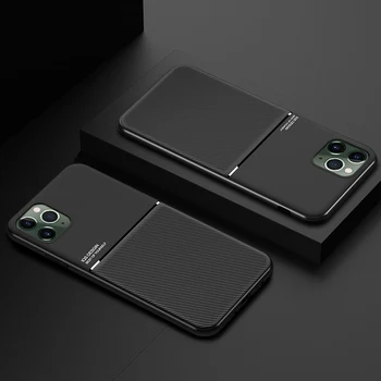 KISSCASE Postavený v roku Magnetické puzdro pre iPhone 11 Pro Max Ultra-tenké Soft Telefón Kryt Pre iPhone XS MAX XR X 8 7 6 6 Plus Prípade